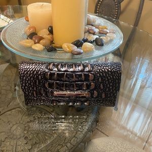 Brahmin Dusk Soft Checkbook Wallet